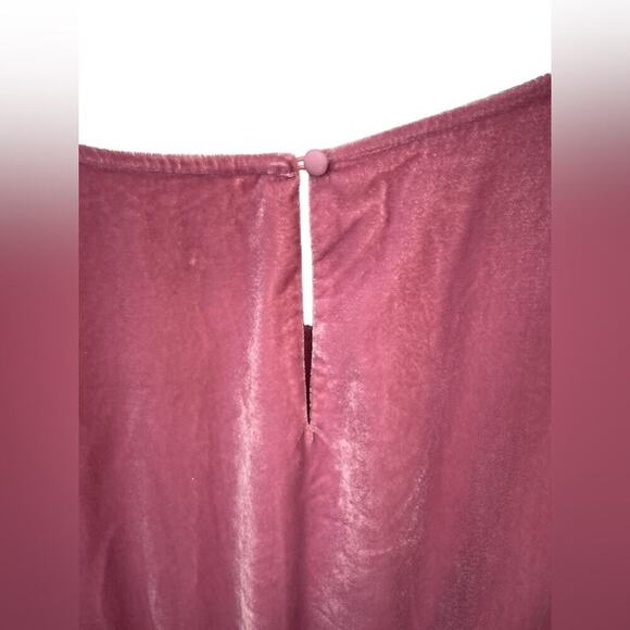 J. CREW NWT Pink Velvet Tulip Hem Dress Size 20 $98 MSRP - Picture 4 of 14